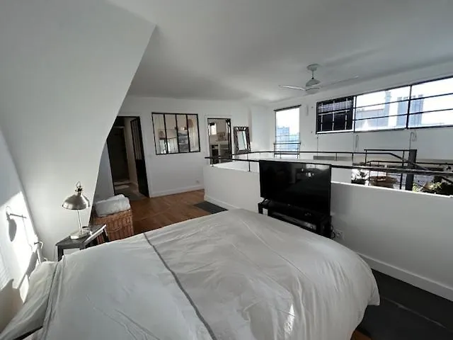 Duplex Apartment With Terrace And Closed Parking - Stade Charlety Paris Arcueil 0*,